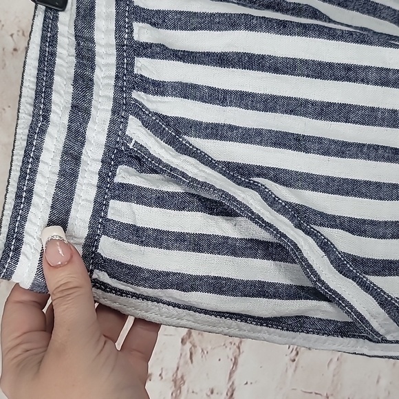 St John's bay navy stripe lounge shorts 3x nwt new Women's - Picture 2 of 4